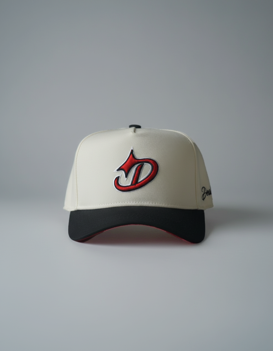 GORRA DEALER WHITE / RED