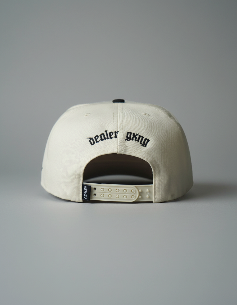 GORRA DEALER WHITE / RED