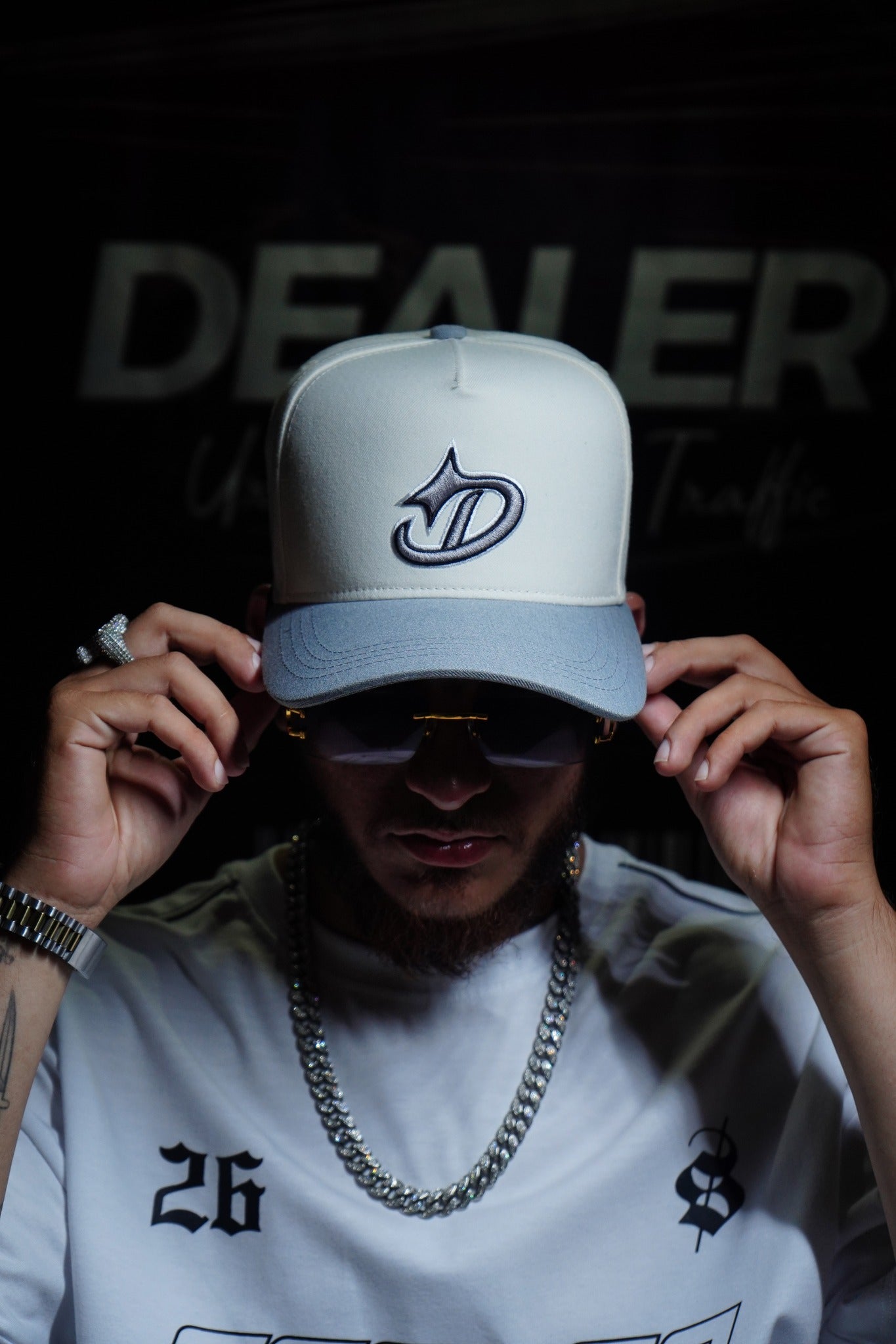 GORRA D DEALER LOGO GRIS
