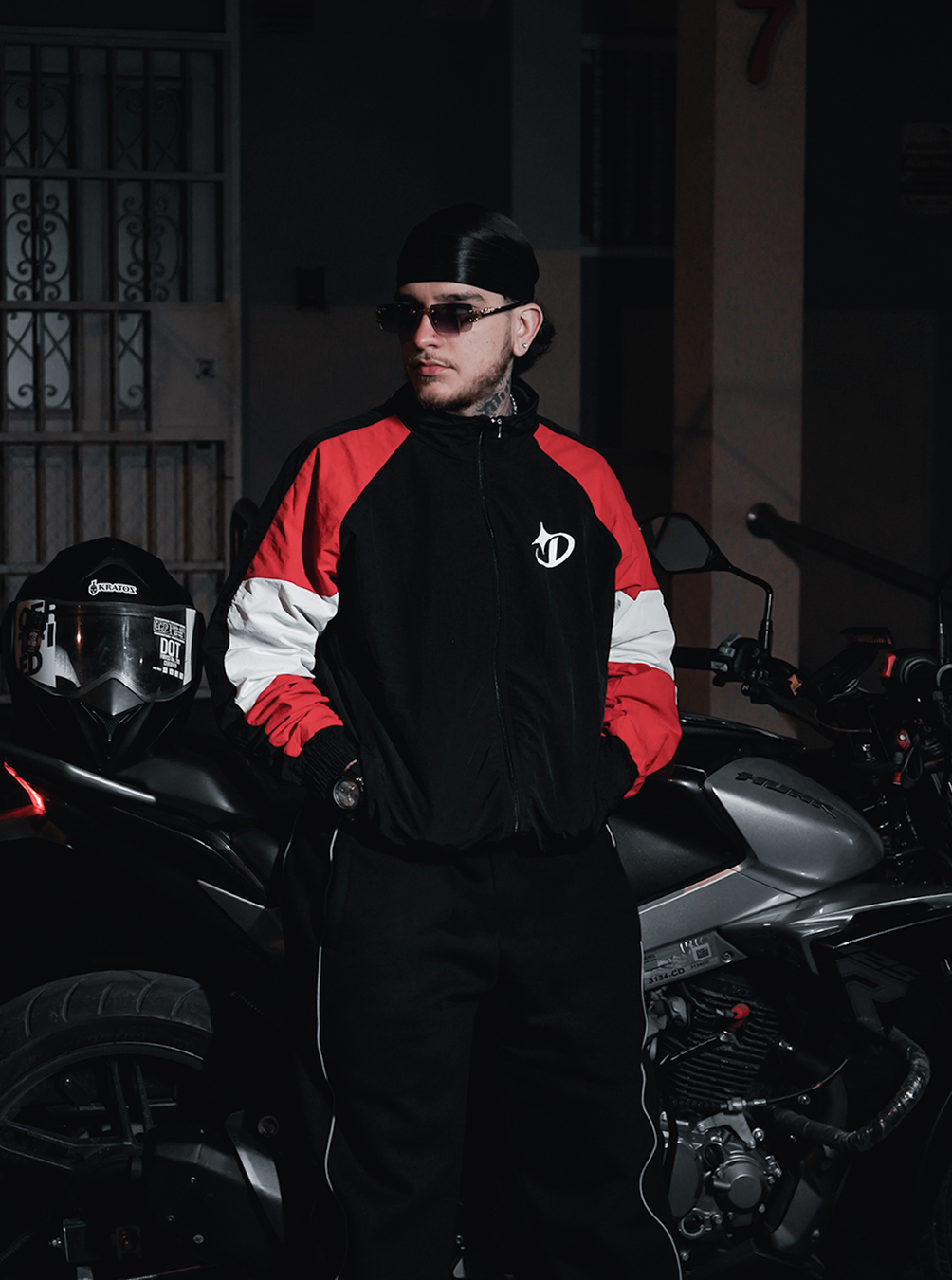 WINDBREAKER SPORT ROJO
