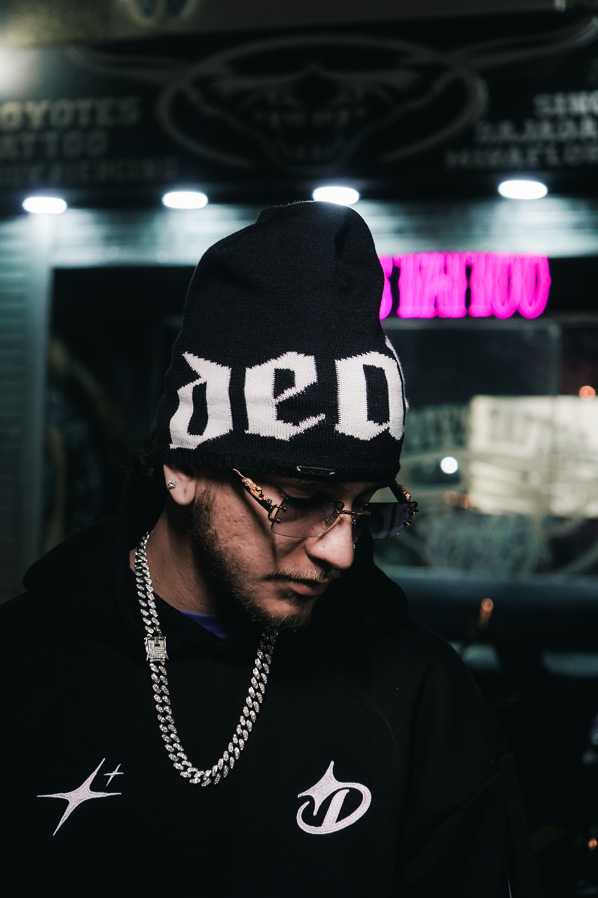 BEANIE DEALER NEGRO