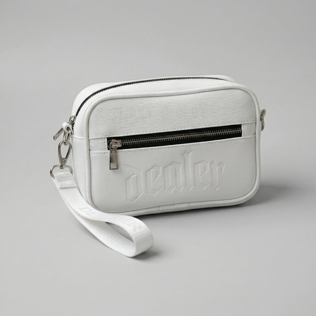 CROSSBODY DEALER WHITE