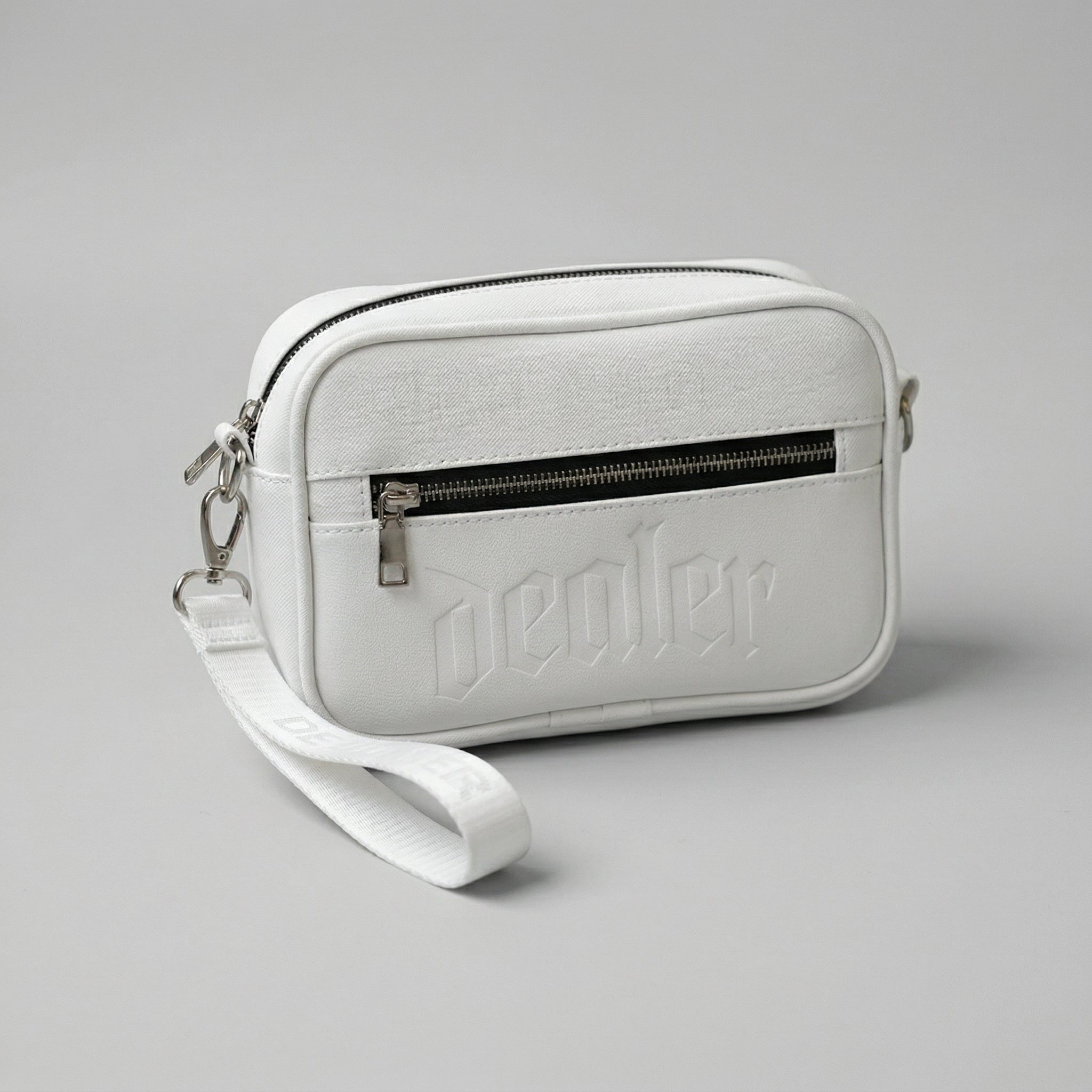 CROSSBODY DEALER WHITE