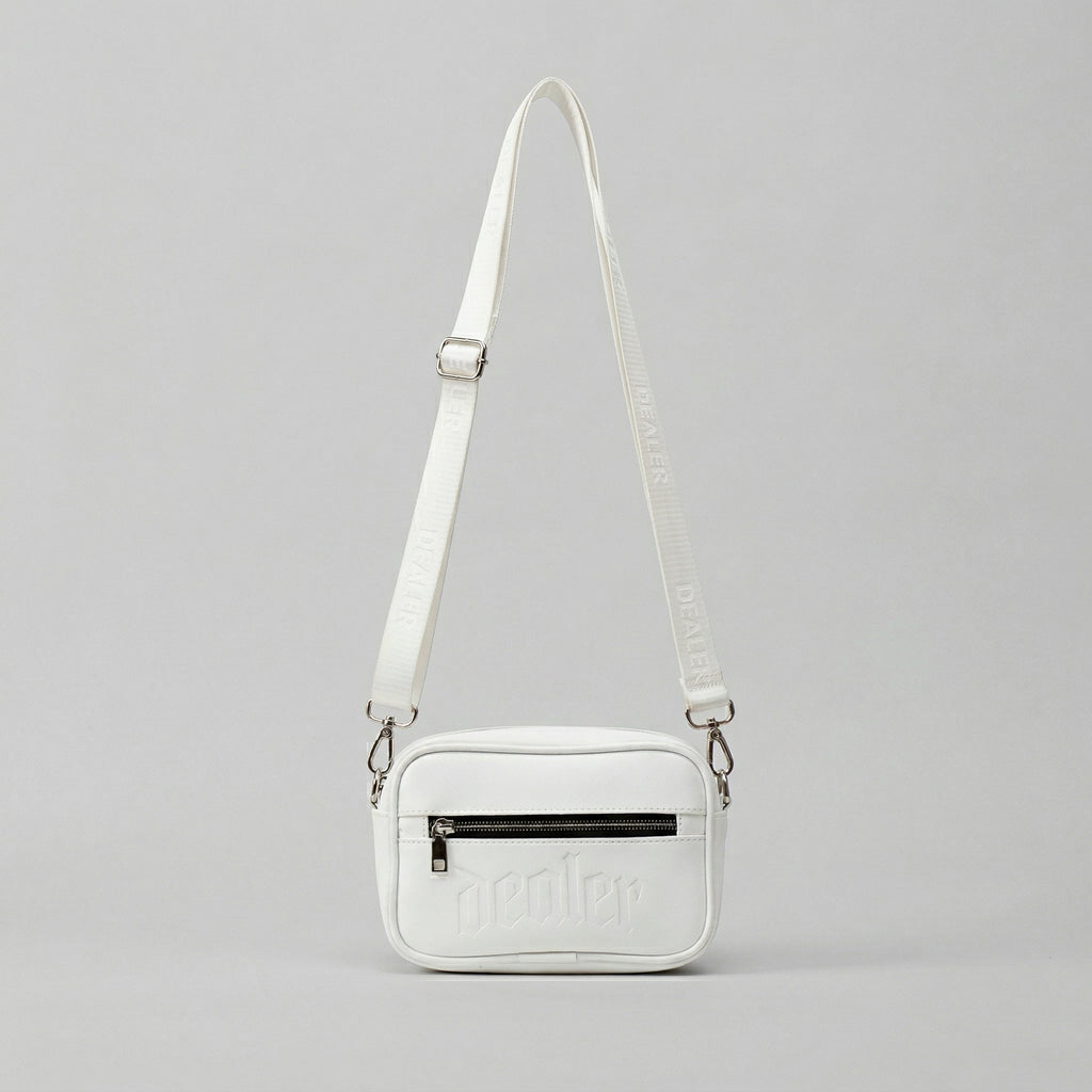 CROSSBODY DEALER WHITE