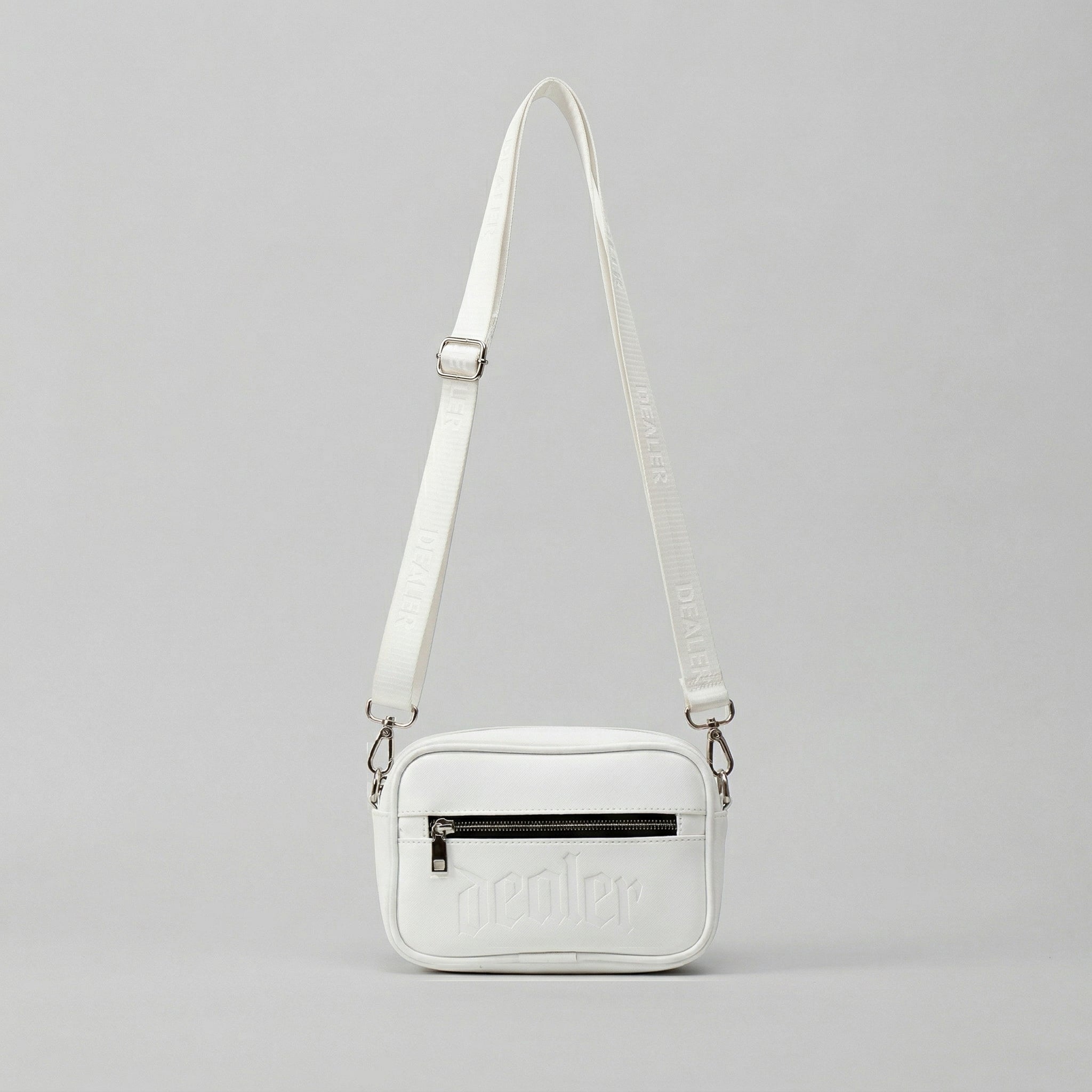 CROSSBODY DEALER WHITE