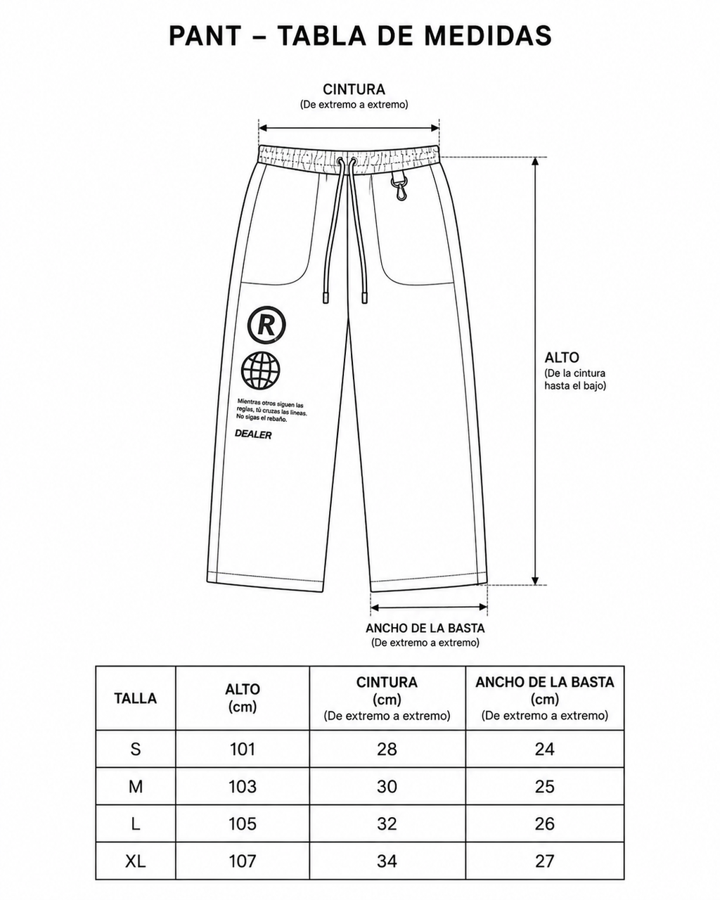 PANT DEALER HEAVY GRAY