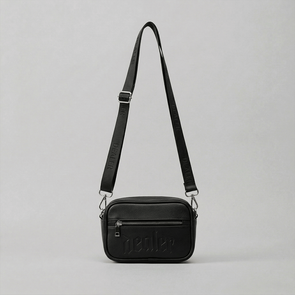 CROSSBODY DEALER BLACK