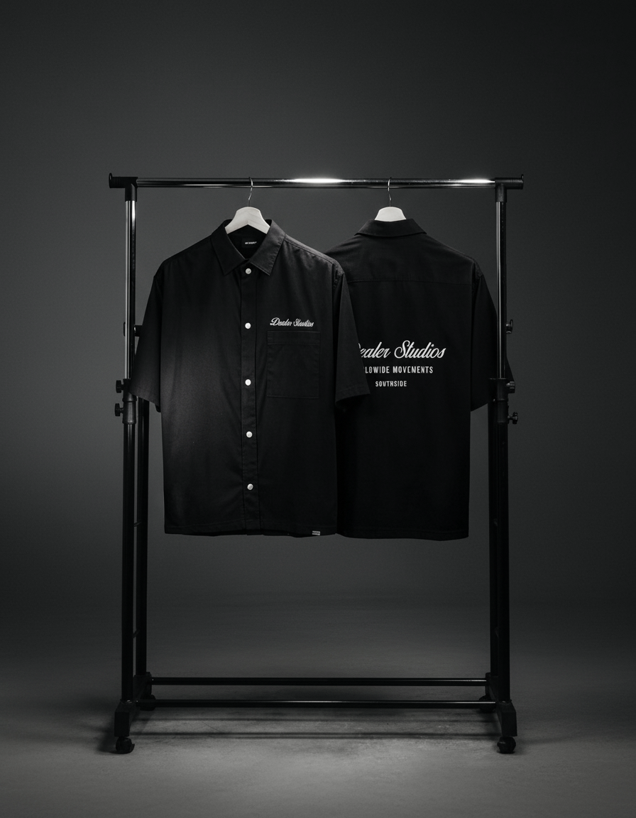 CAMISA BENETTON NEGRO