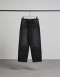JEAN BAGGY FLAMA BLACK