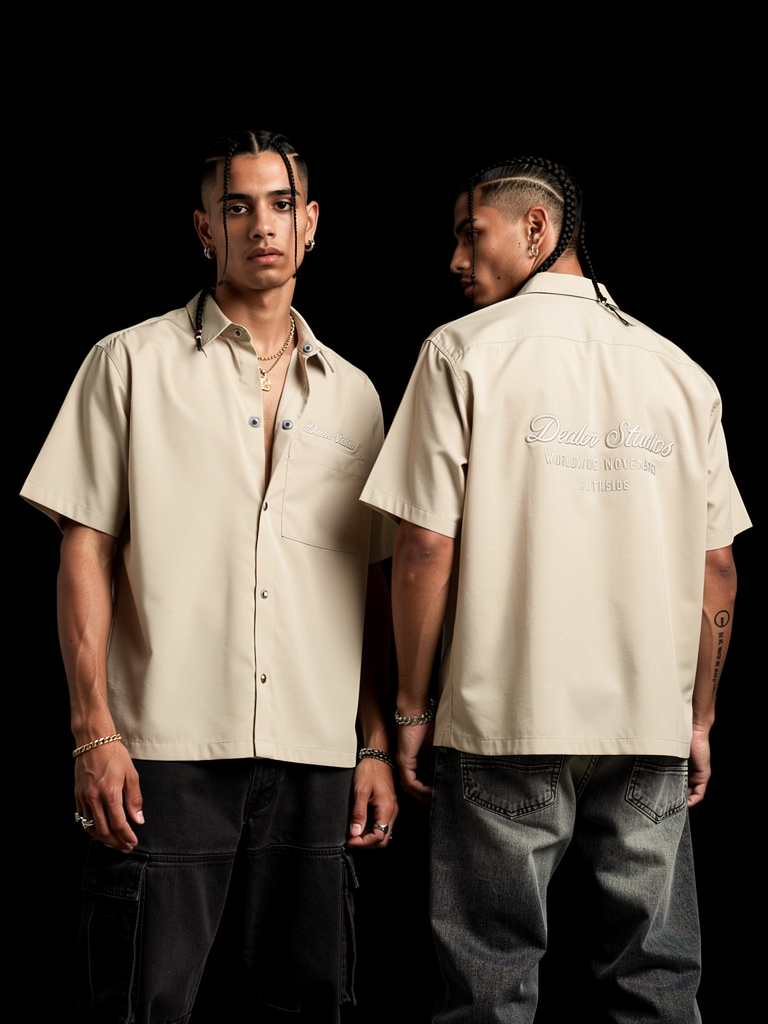 CAMISA BENETTON BEIGE