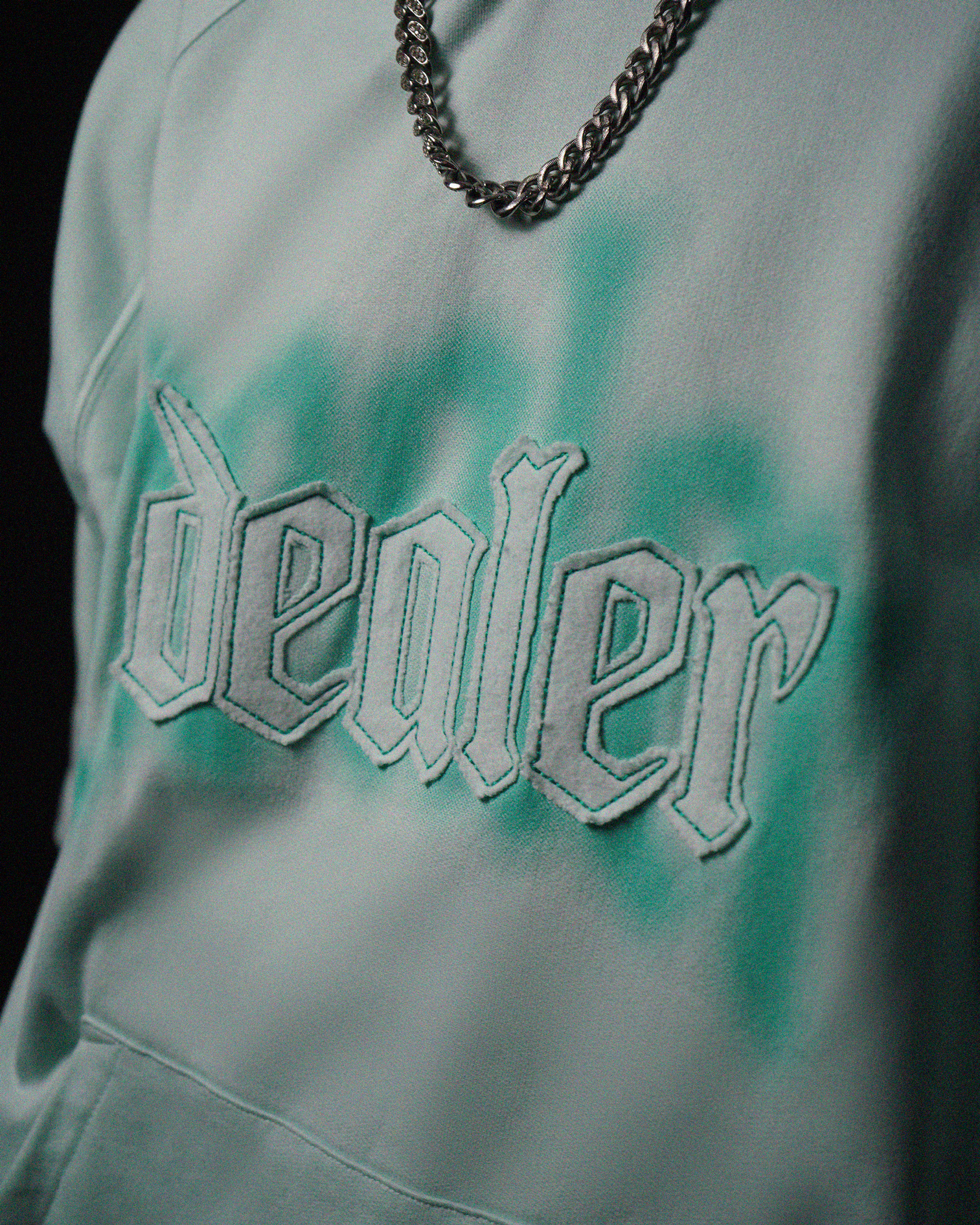 HOODIE DEALERLIFE AQUA