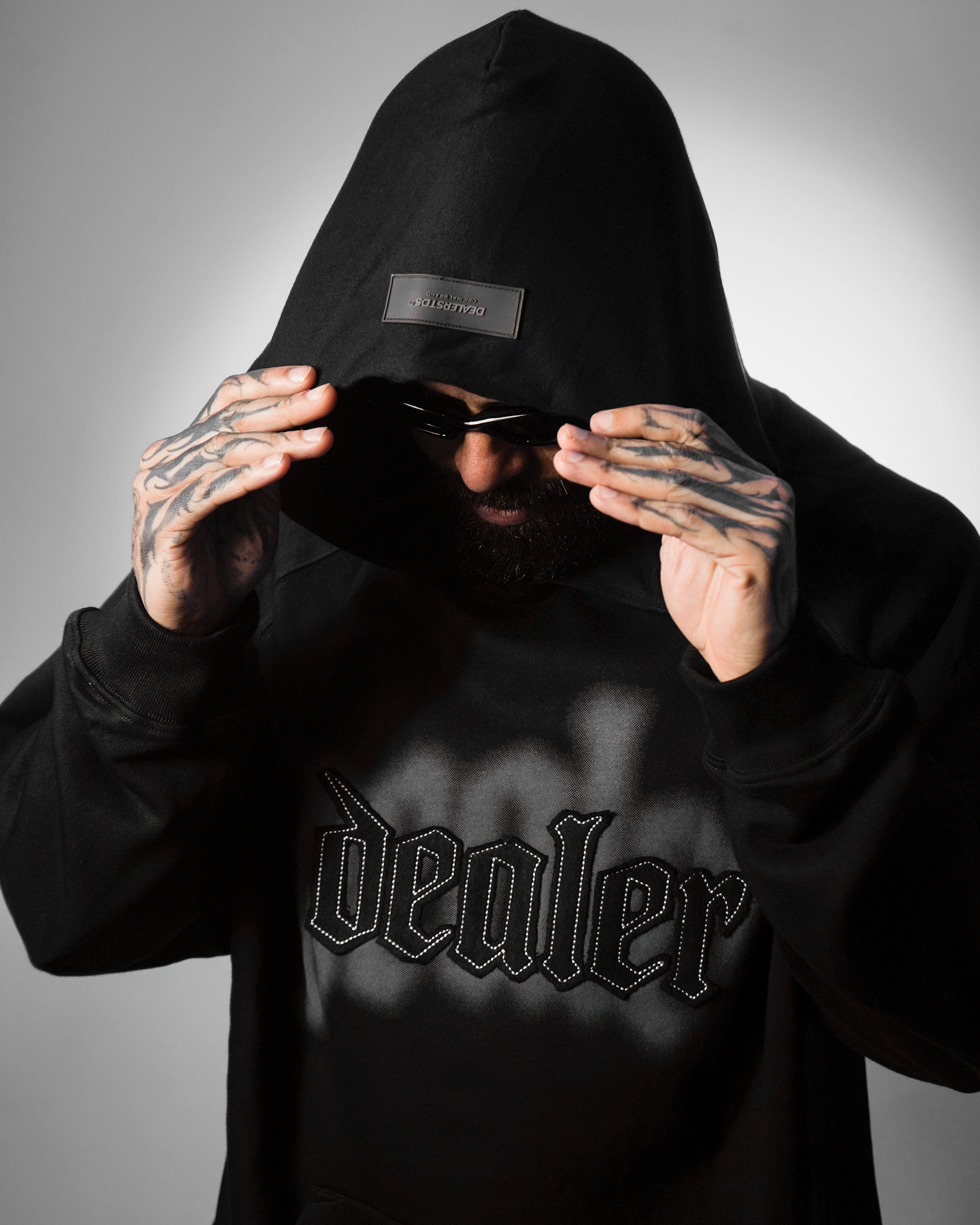 HOODIE DEALERLIFE BLACK