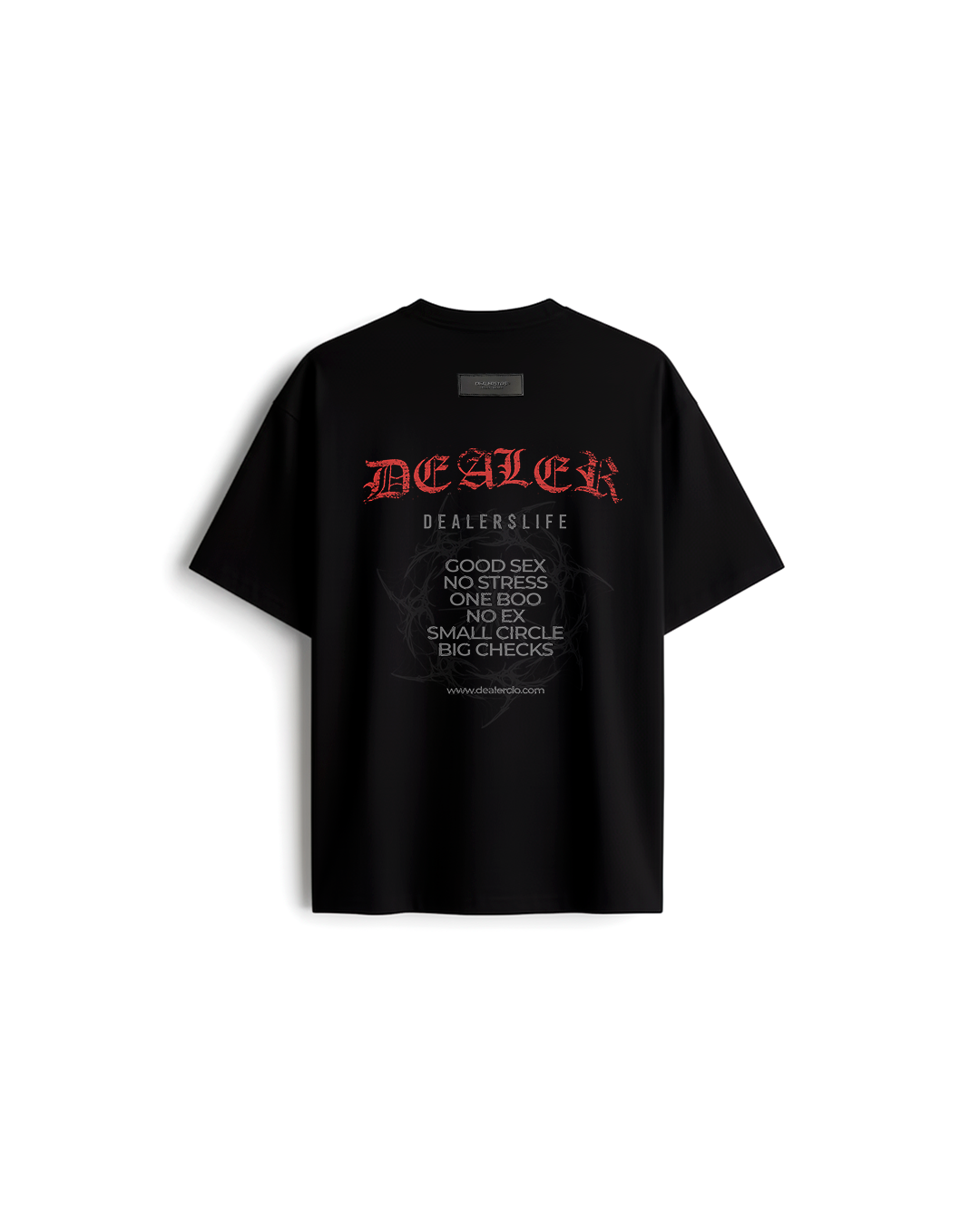 T SHIRT DEALER RULES BLACK
