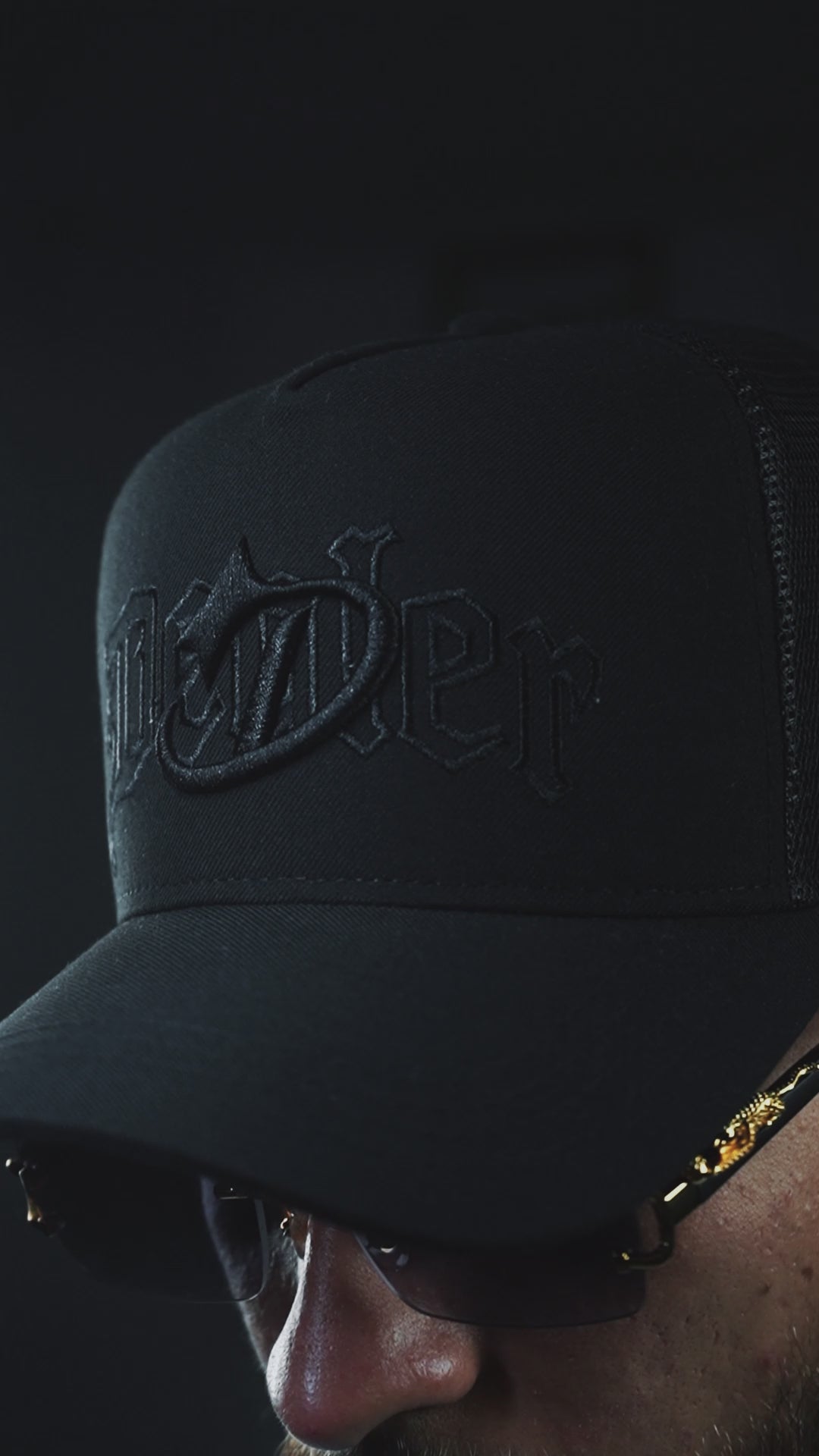 DAD HAT DEALER BLACK
