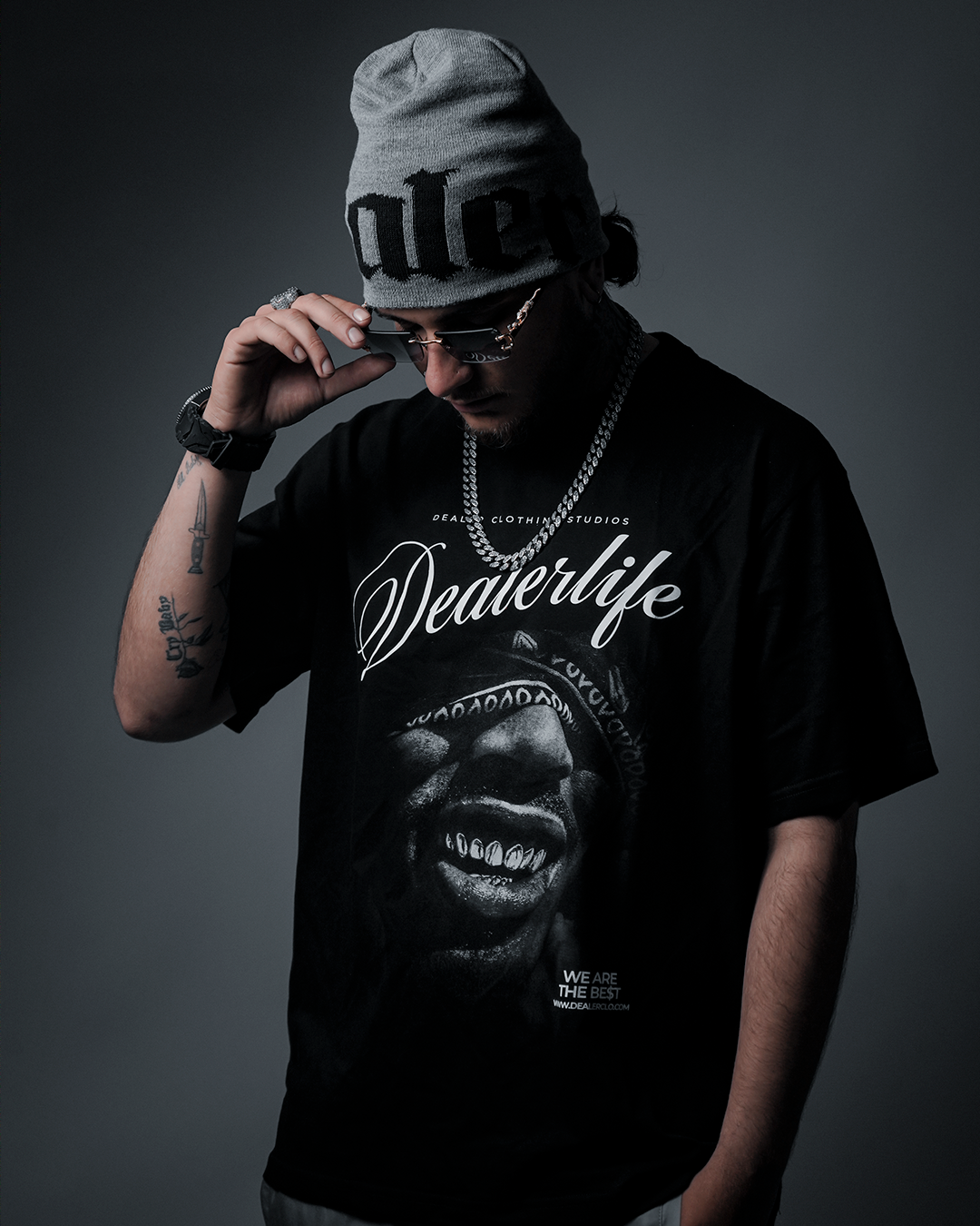 T SHIRT NEGRO DEALERLIFE